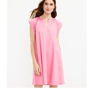 NWT Loft Cap Sleeve Dress, L
